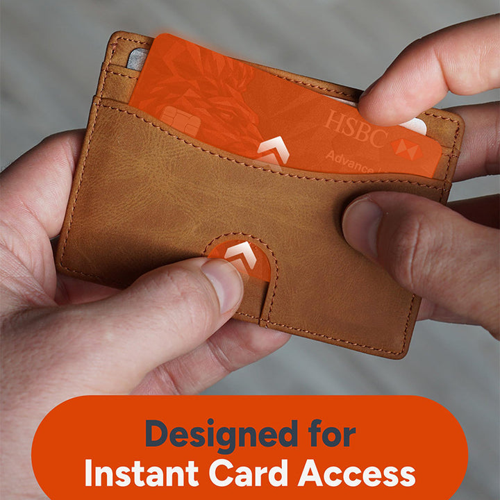 RFID-Blocking Leather Cardholder Kalsten
