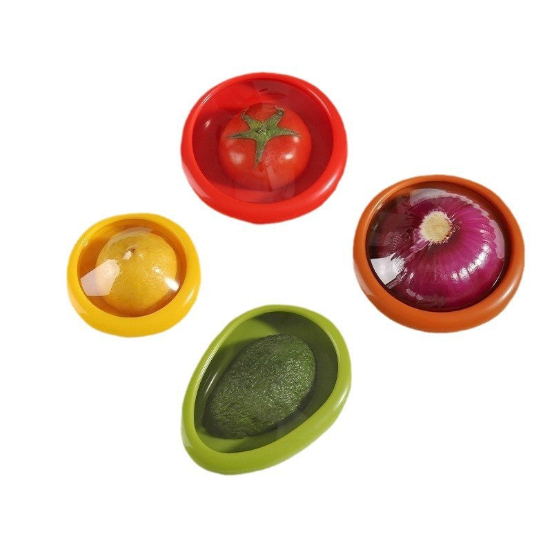Airtight Half Onion Storage Keeper With Silicone Seal