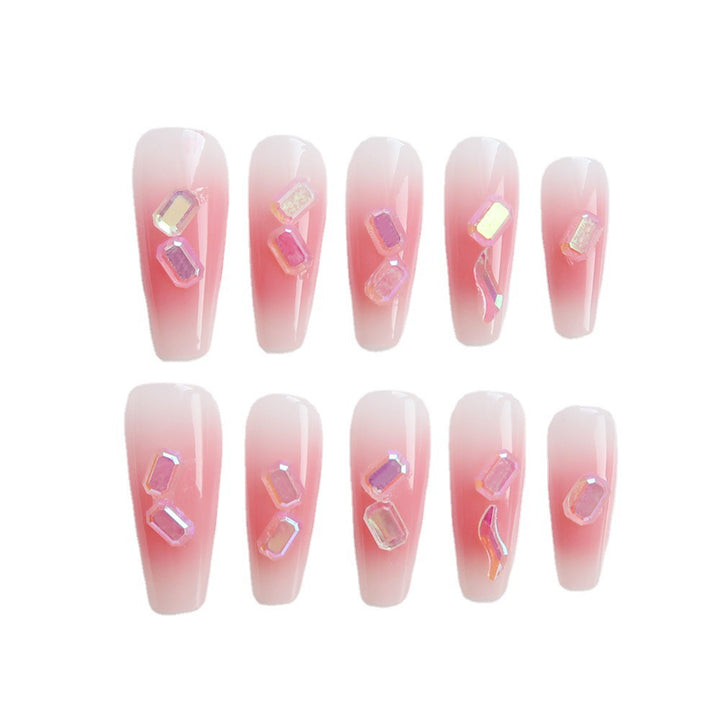 Elegant Artistic Press-On Nails