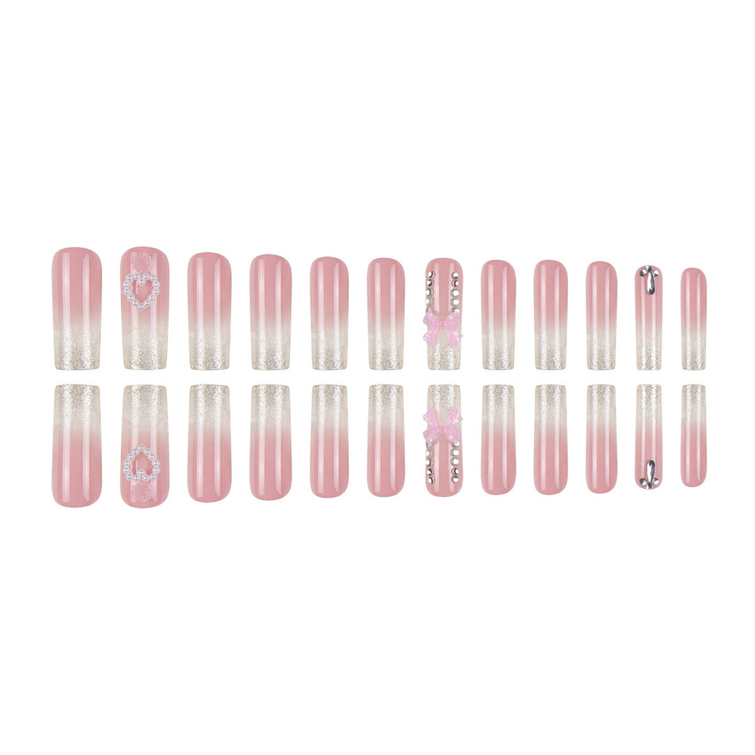 Decorative Long Acrylic Nail Extensions Kalsten