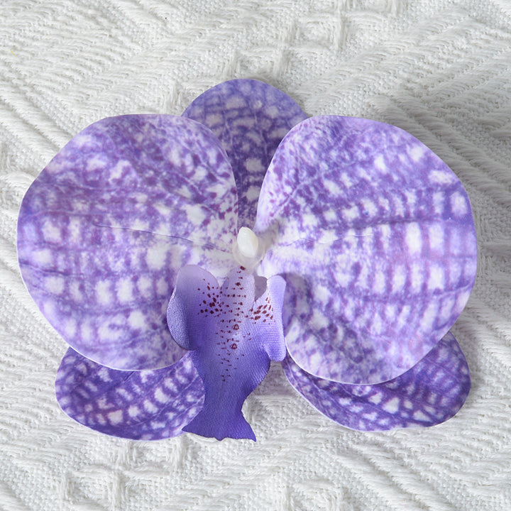 Elegant Artificial Orchid Hair Clip