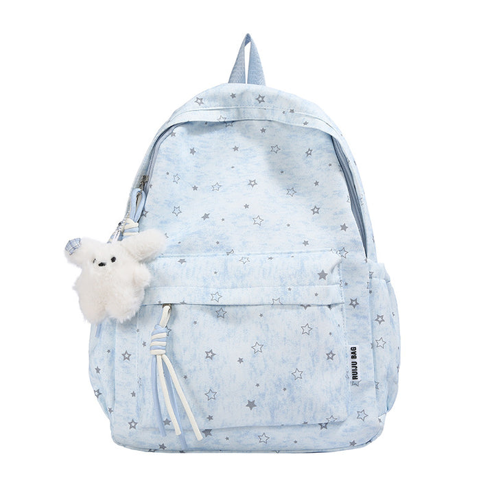 Cute Star-Patterned School Backpack Kalsten