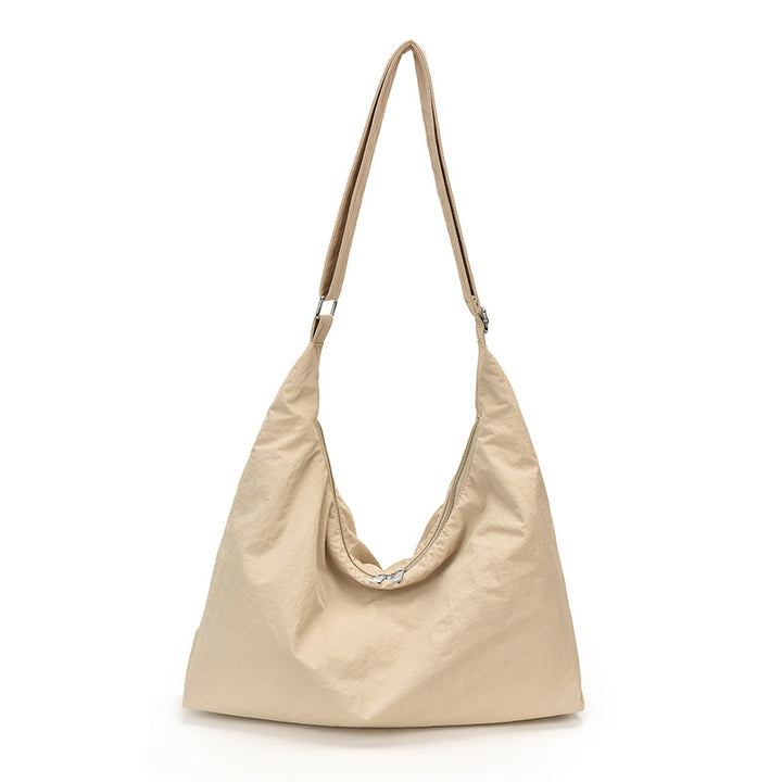 Soft Fabric Slouchy Shoulder Bag