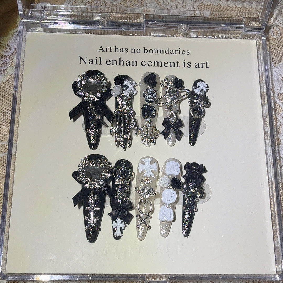 Artistic Nail Decoration Clips