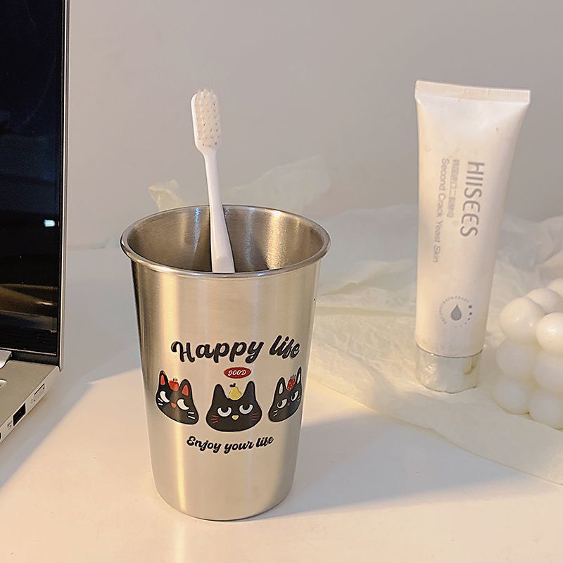 Stainless Steel Toothbrush Holder with Playful Animal Design Kalsten