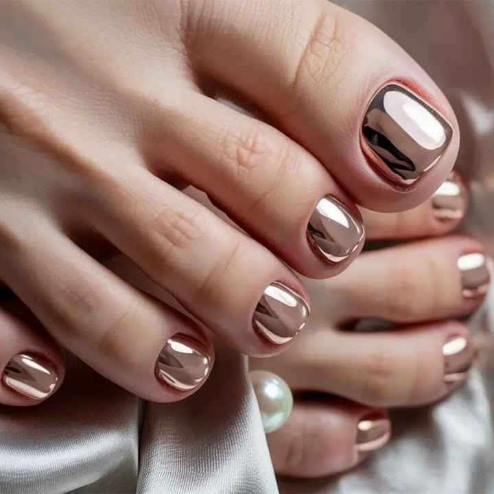Artificial nails with glossy finish Kalsten