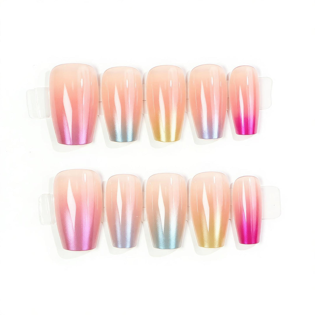 Gradient Press-On Nail Art Set Kalsten