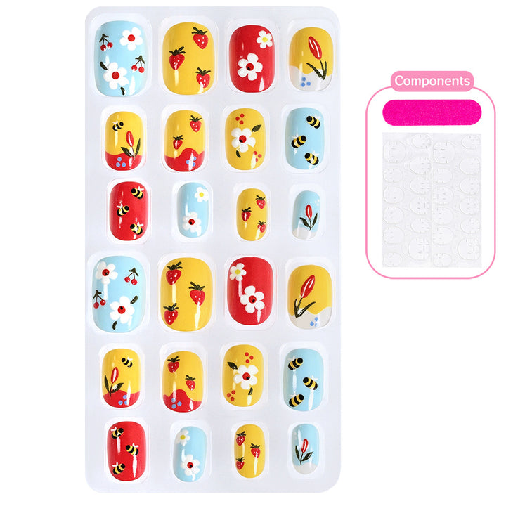 Creative Cartoon-Themed Press-On Nail Collection Kalsten