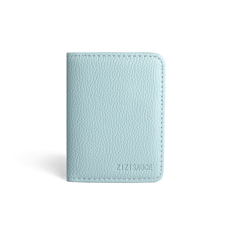 Premium Textured Leather Card Holder