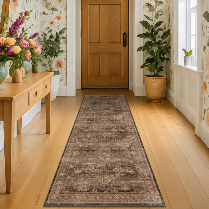 Vintage-Inspired Runner Rug