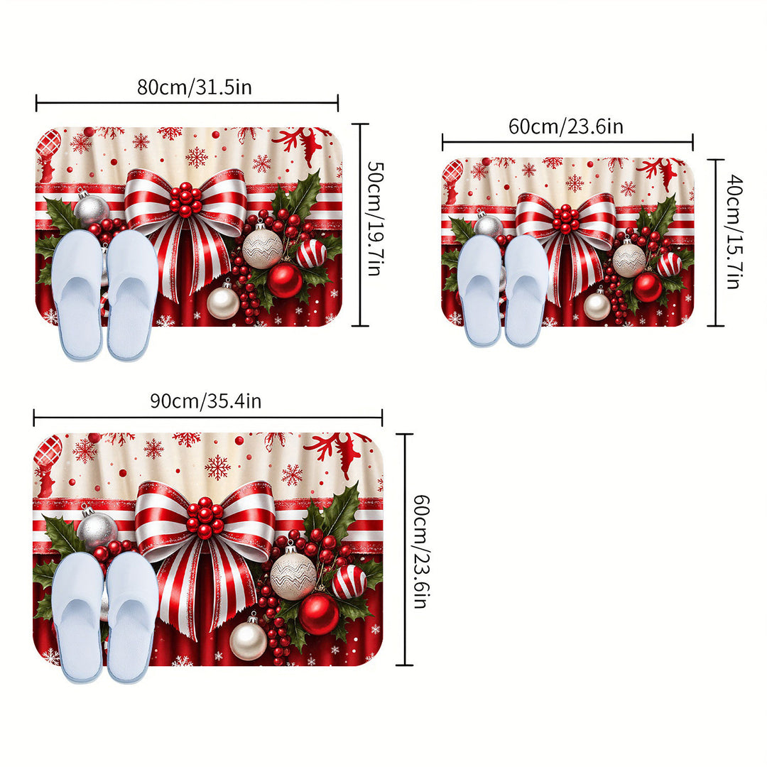 Christmas-Themed Decorative Entryway Mat Kalsten