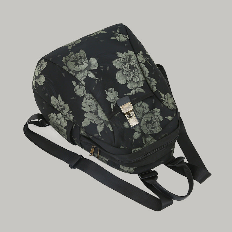 Floral Patterned Sling Backpack Kalsten