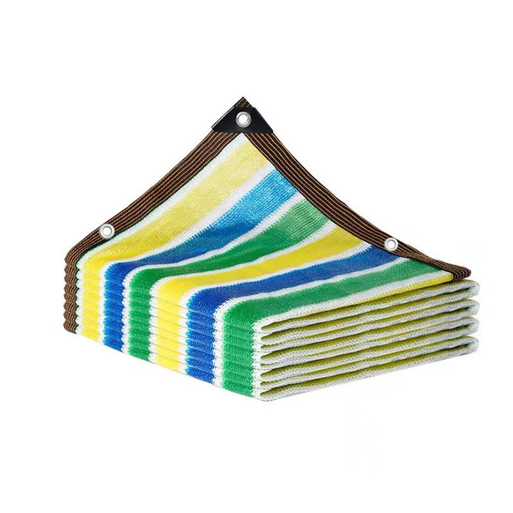 heavy-duty UV resistant shade cloth with reinforced grommets and triple-stitched hem Kalsten