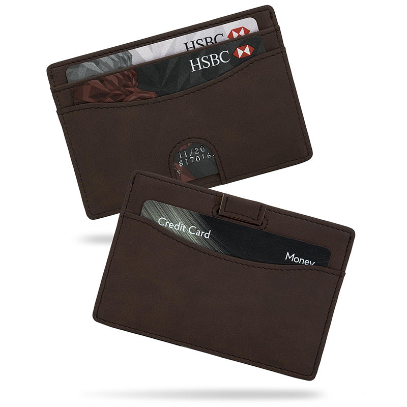 RFID-Blocking Leather Cardholder Kalsten