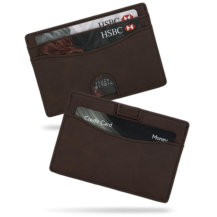 RFID-Blocking Leather Cardholder Kalsten