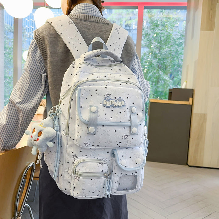 Stylish Star-Patterned Backpack Kalsten