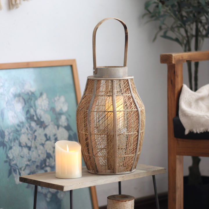 Decorative Rattan Lamp Kalsten