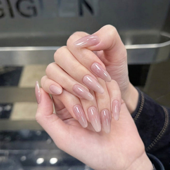 Premium Almond-Shaped Press-On Nail Set