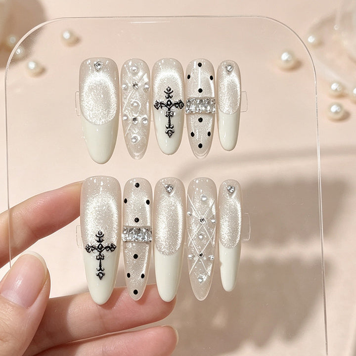 Decorative Nail Art Press-On Set Kalsten 1787314135