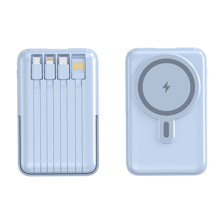 Portable power bank with Magsafe technology by Kalsten