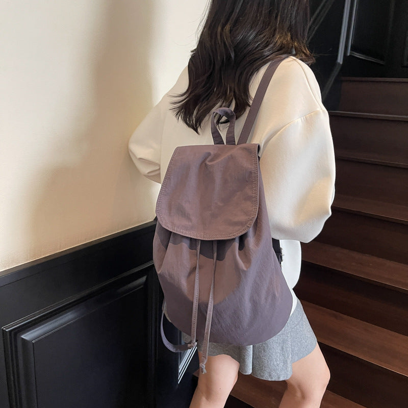 Everyday backpack with drawstring and padded shoulder straps Kalsten