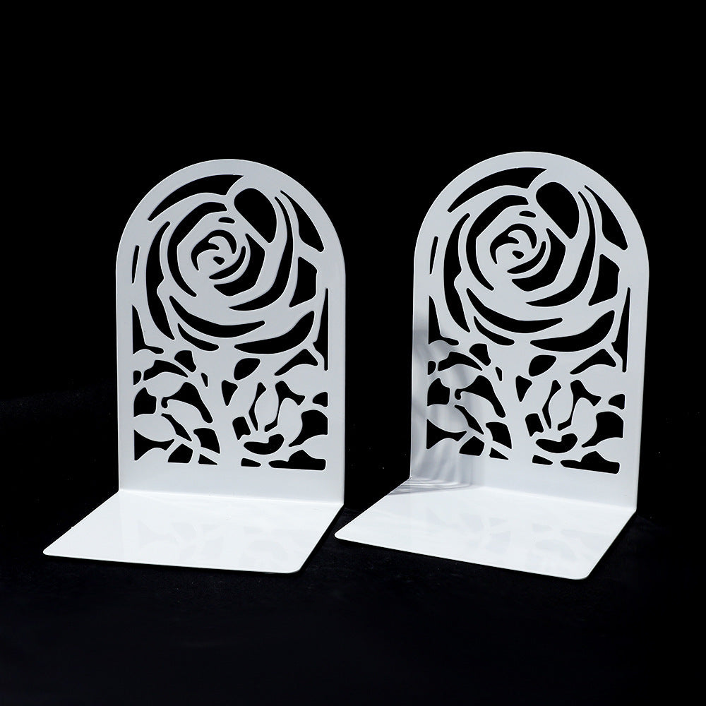 Artistic Floral Bookend Set