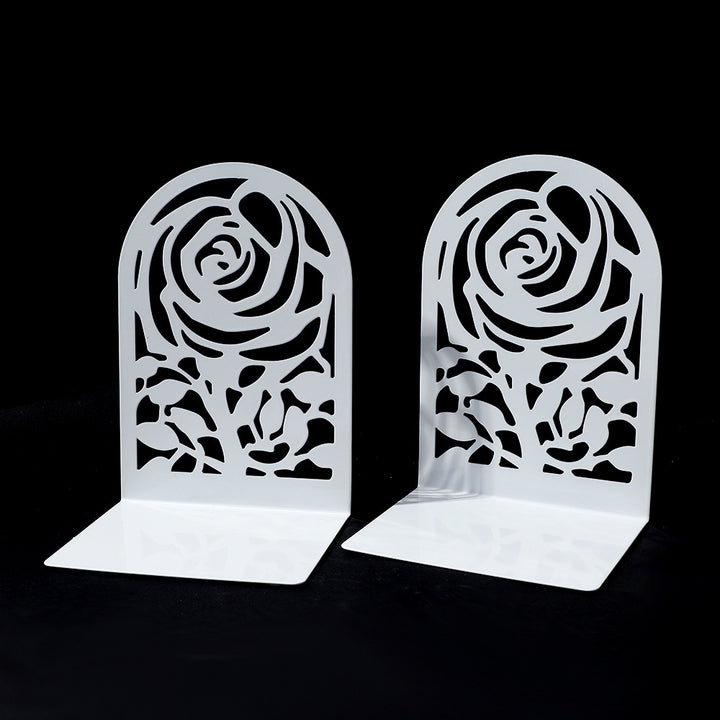 Artistic Floral Bookend Set