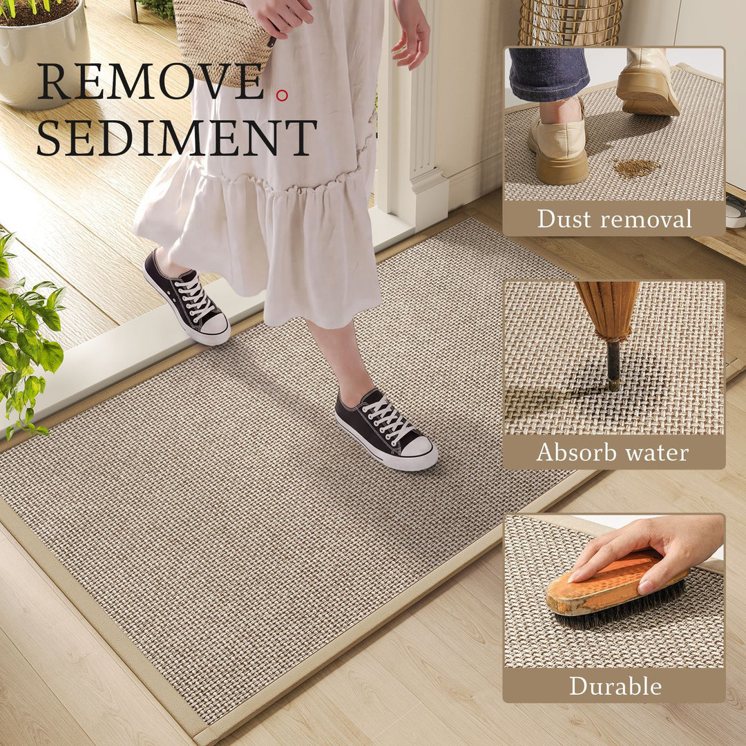 Indoor Textured Non-Slip Entry Mat