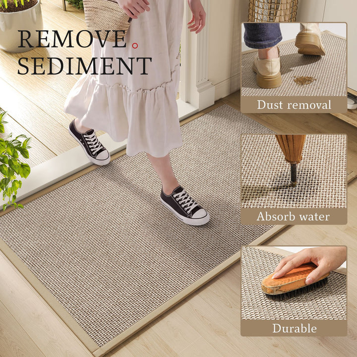 Indoor Textured Non-Slip Entry Mat