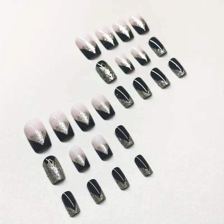 Glamorous Glitter Nail Art Kalsten