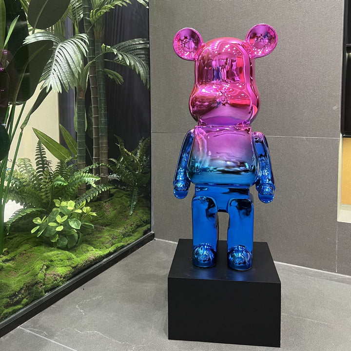 Decorative Resin Bear Figurine for Home Decor