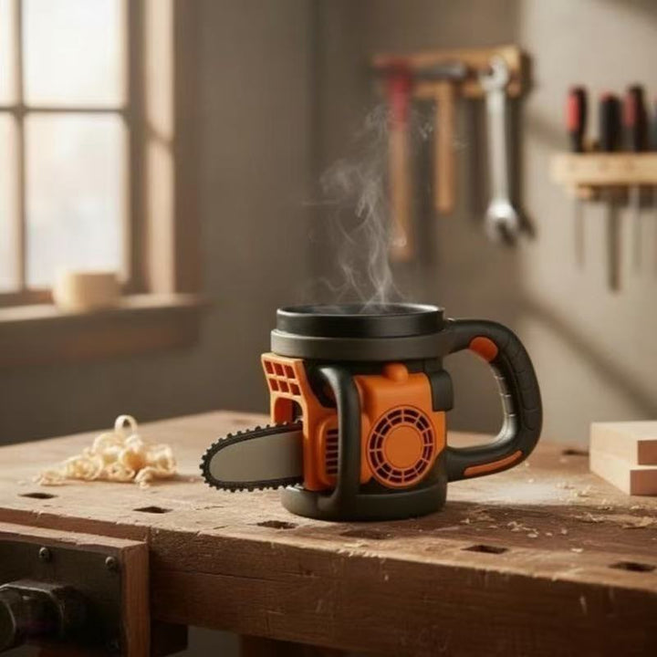Chainsaw-Inspired Mug Kalsten