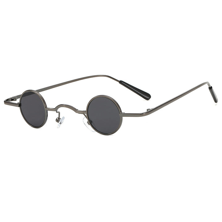 Women's fashionable round glasses with intricate metal frame Kalsten