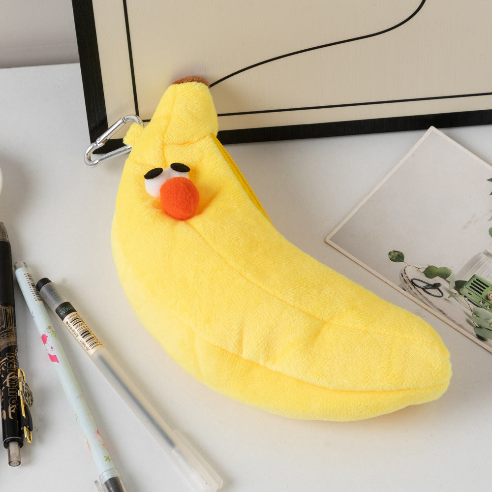 Cute Plush Banana Pencil Case Kalsten