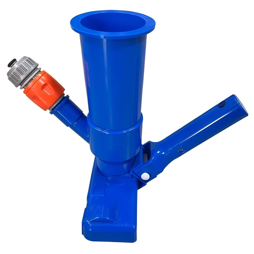 Telescopic stainless steel pool vacuum kit with brush head and fine mesh leaf bag Kalsten