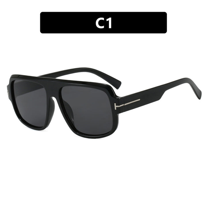 Women’s fashionable square sunglasses with trendy tortoiseshell pattern Kalsten