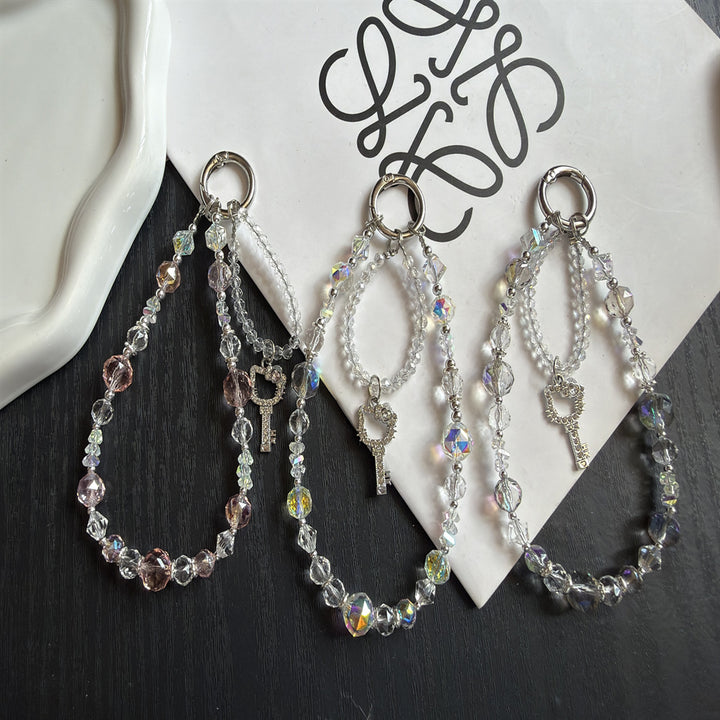 Elegant Crystal Beaded Keychain Kalsten