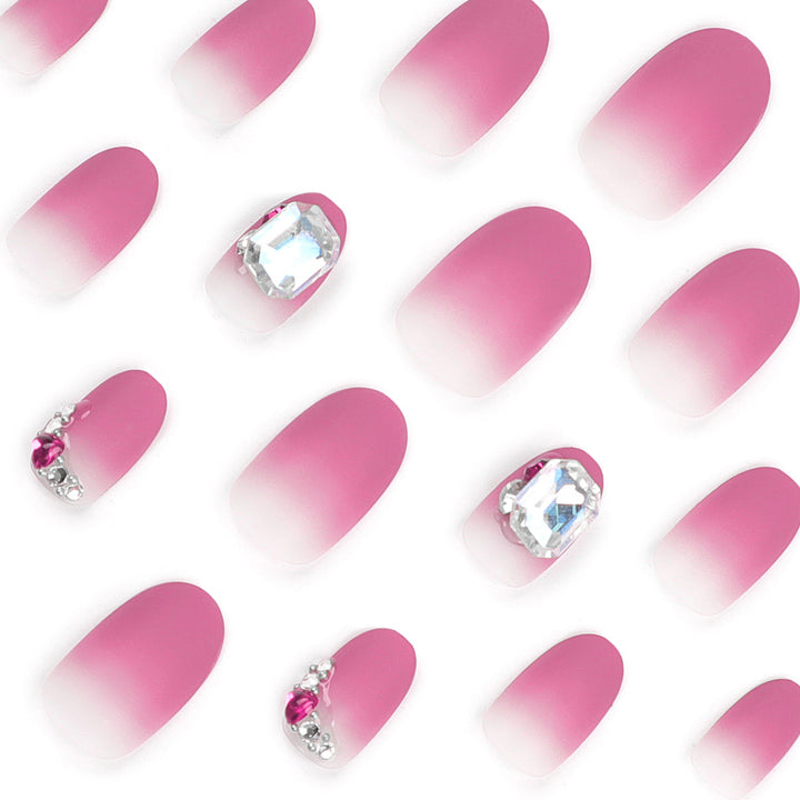 Creative Nail Art with Noble Rhinestone Accents Kalsten