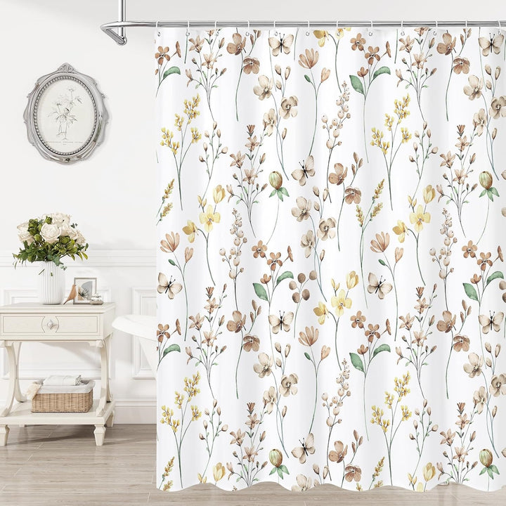 Floral Print Shower Curtain Kalsten