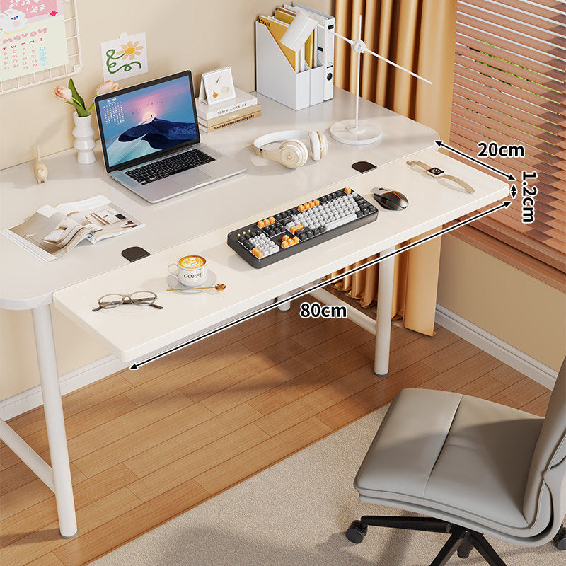 Long Under-Desk Pull-Out Sliding Keyboard and Work Surface Shelf