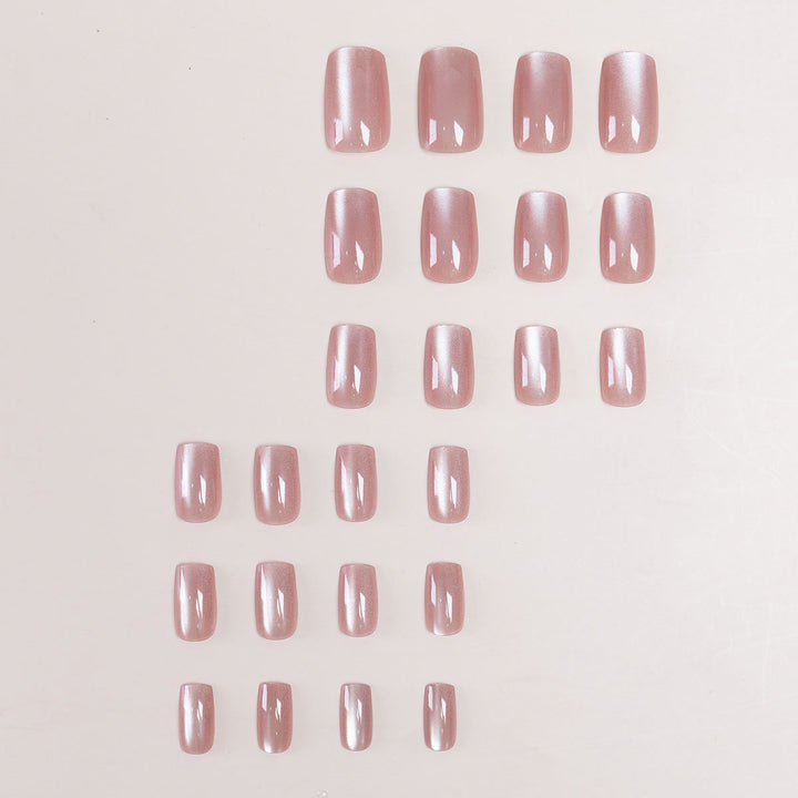 Shiny Gel Nail Extensions