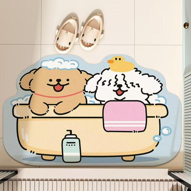 Cartoon Bath Mat Kalsten