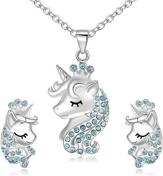 Unicorn-Themed Jewelry Set Kalsten