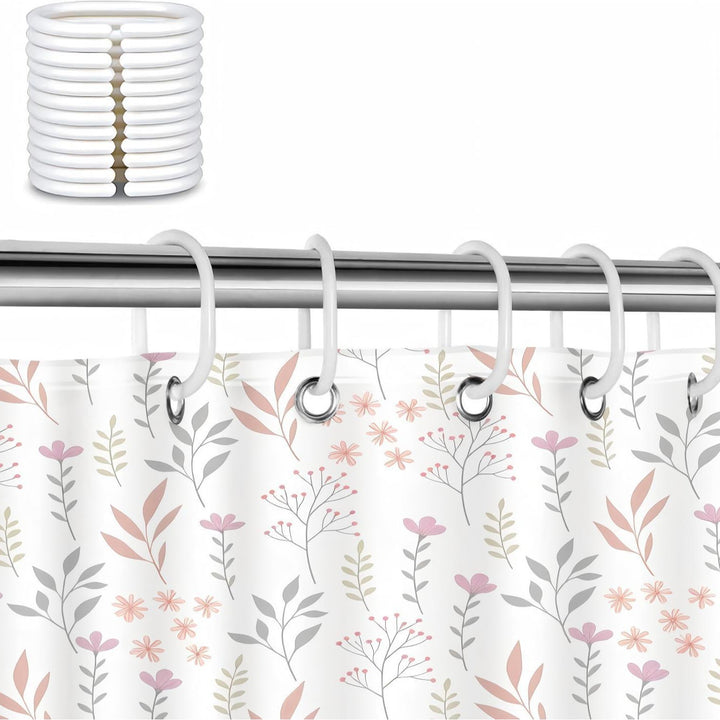 Floral Print Shower Curtain Kalsten