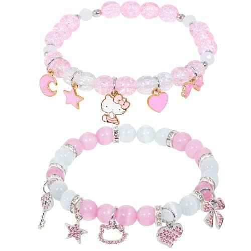Charm Beaded Friendship Bracelet Set Kalsten