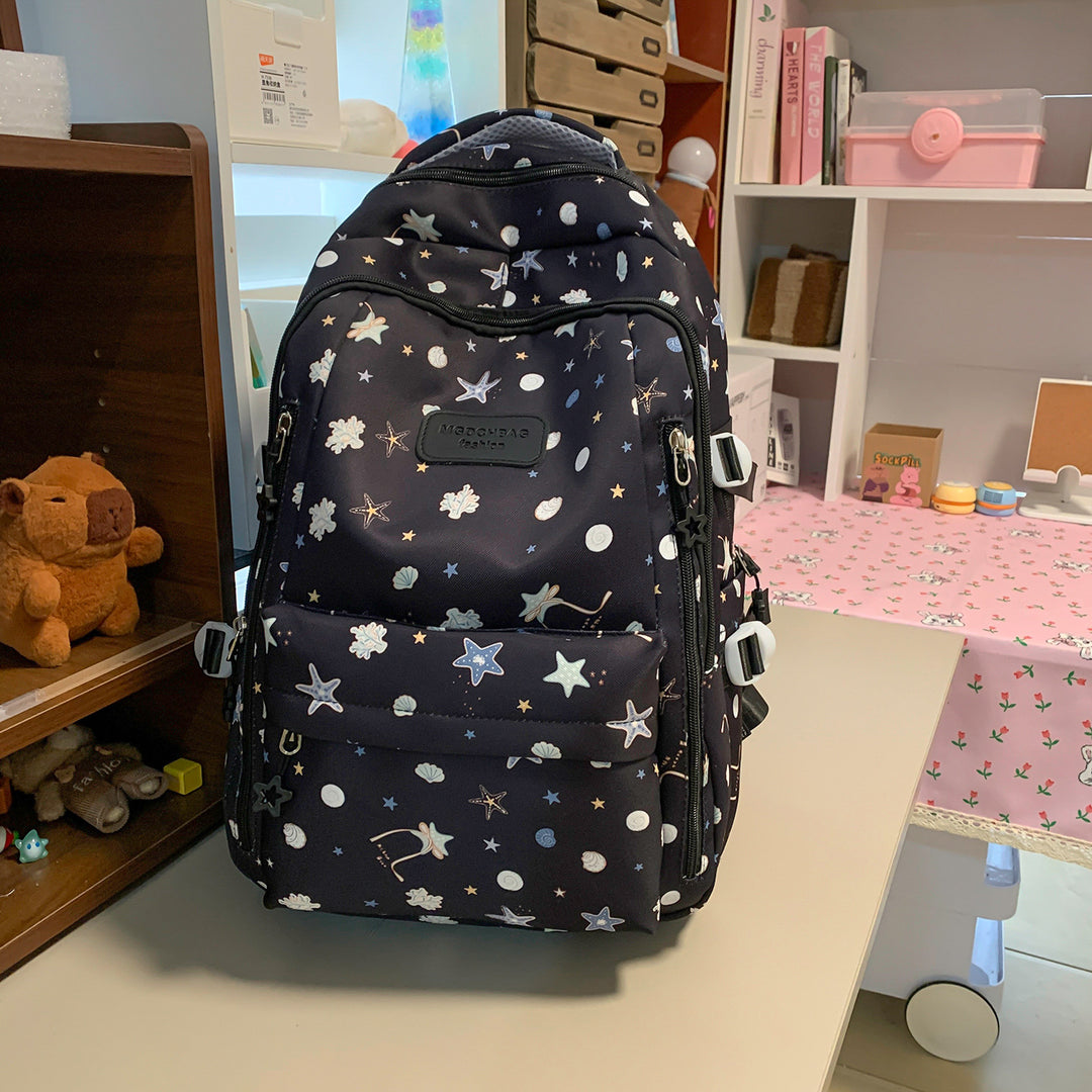 Playful Nautical-Themed Backpack Kalsten