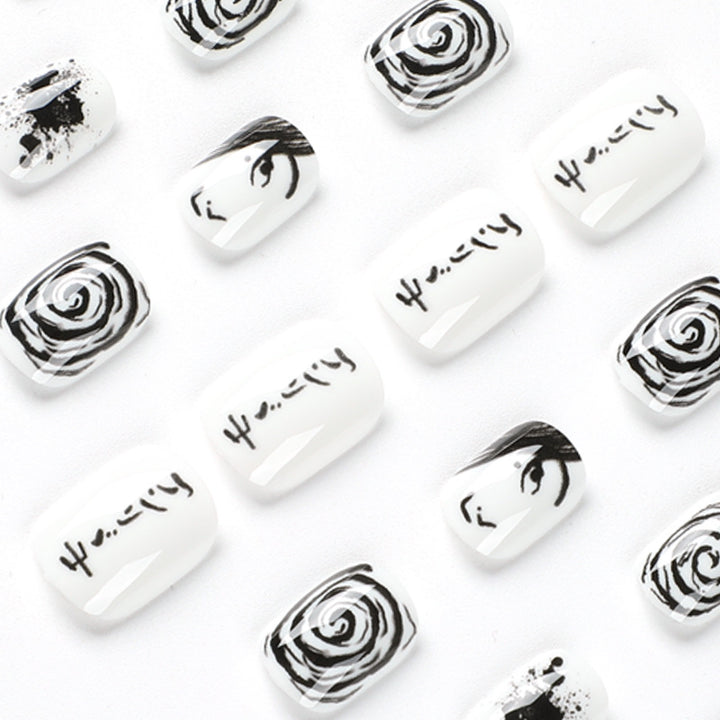 Creative Nail Art with Art Motif Kalsten