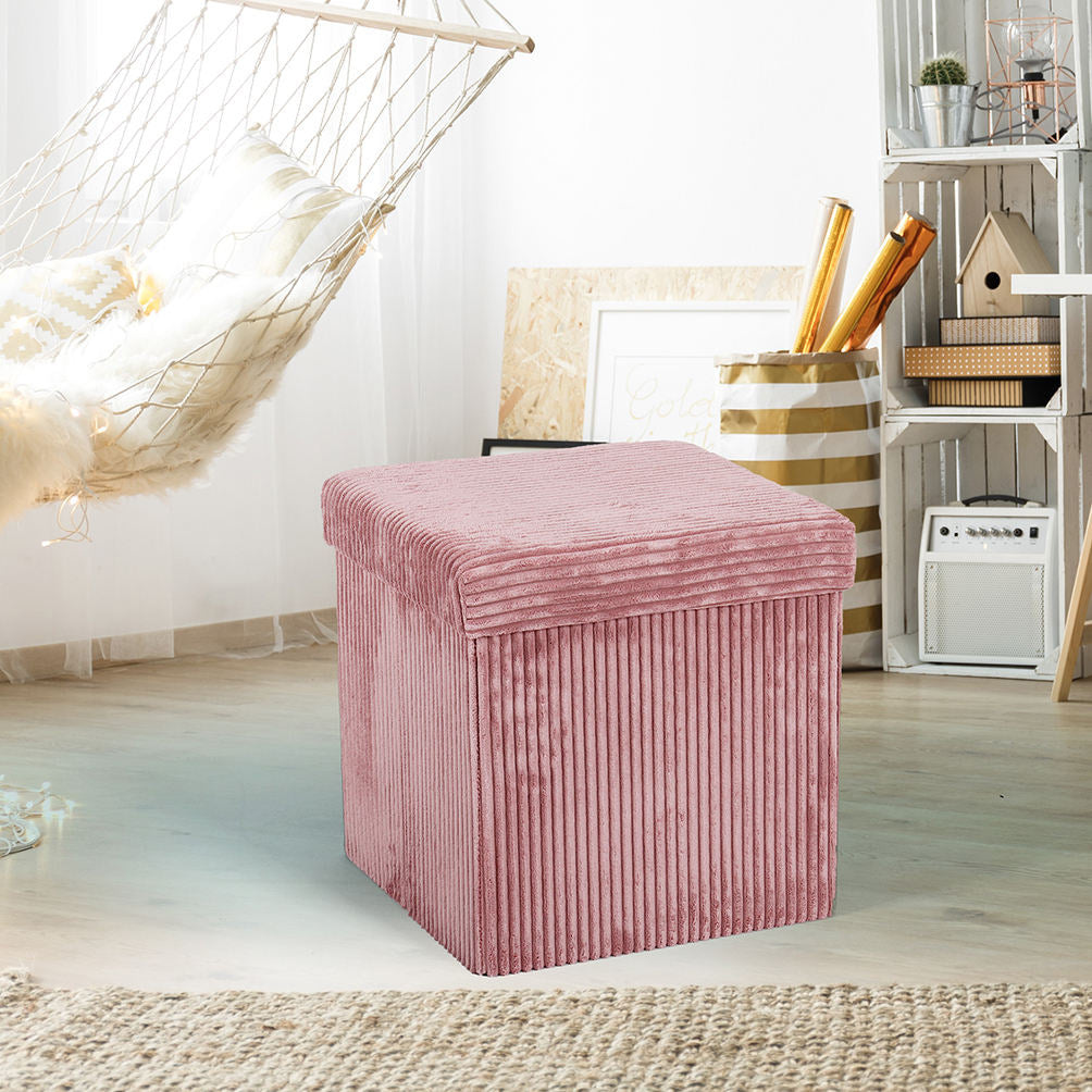 Plush Storage Ottoman Kalsten