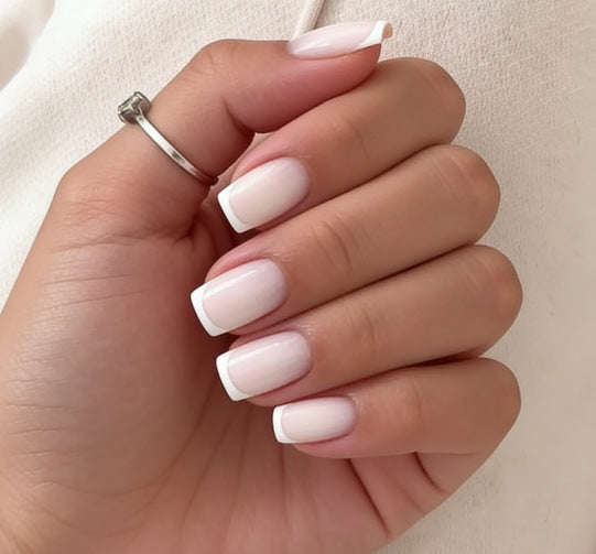 French Tip Acrylic Nail Enhancements Kalsten 1789915378