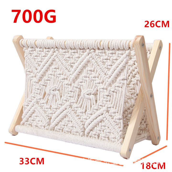 Macrame Storage Basket Kalsten